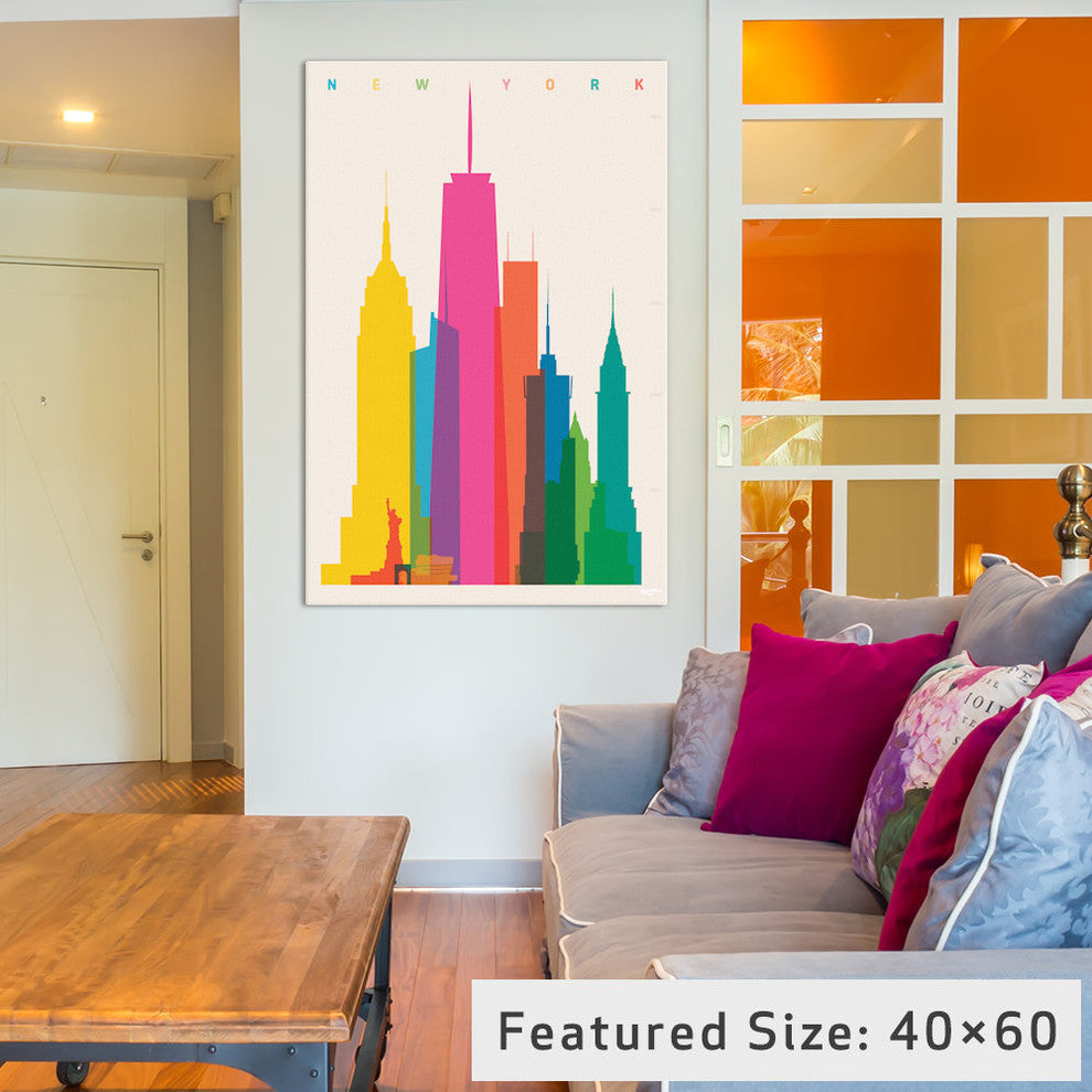 "New York City" by Yoni Alter, 40x26x1.5