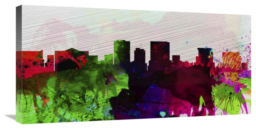 "El Paseo City Skyline" Fine Art Print