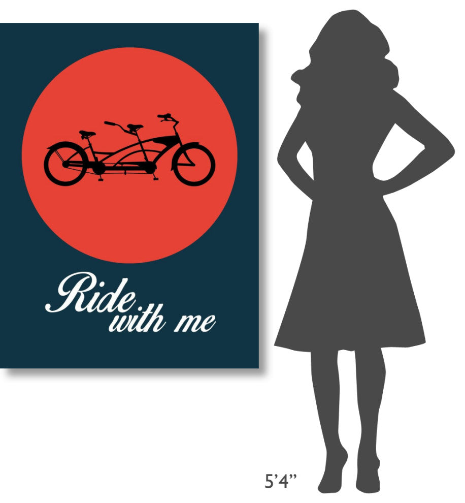 "Ride With Me Poster 1" Fine Art Print