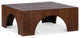 Arch Coffee Table, Brown