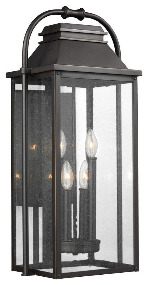 Generation Lighting, OL13202ANBZ, Large Lantern, Antique Bronze