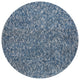 Bliss 1589 Indigo and Ivory Heather Rug, 6' Round