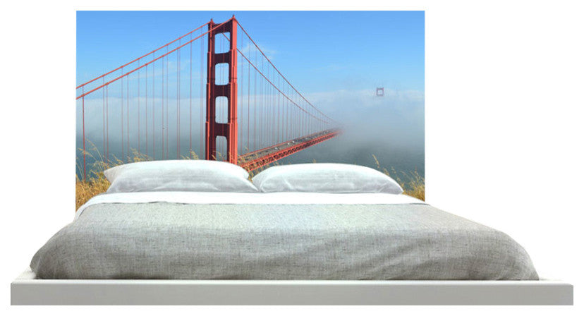 "Golden Gate Bridge 48" Headboard