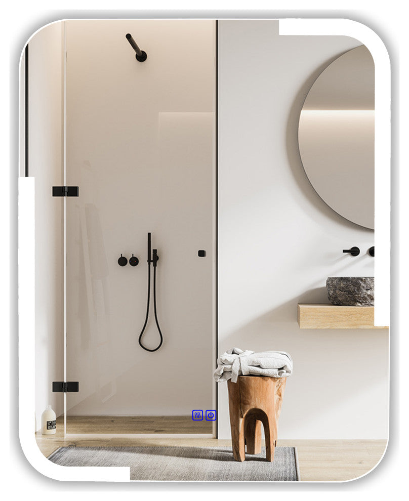 CHLOE Lighting LUMINOSITY Rectangular TouchScreen LED Mirror