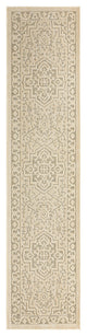 Nourison Tulum 2'2" x 8' Taupe Olive Outdoor Rug