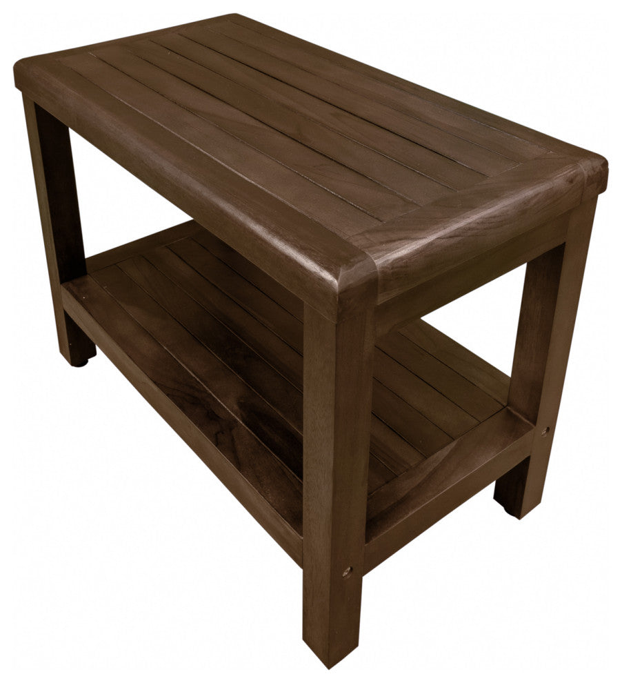 Classic Teak Shower Bench, 24"