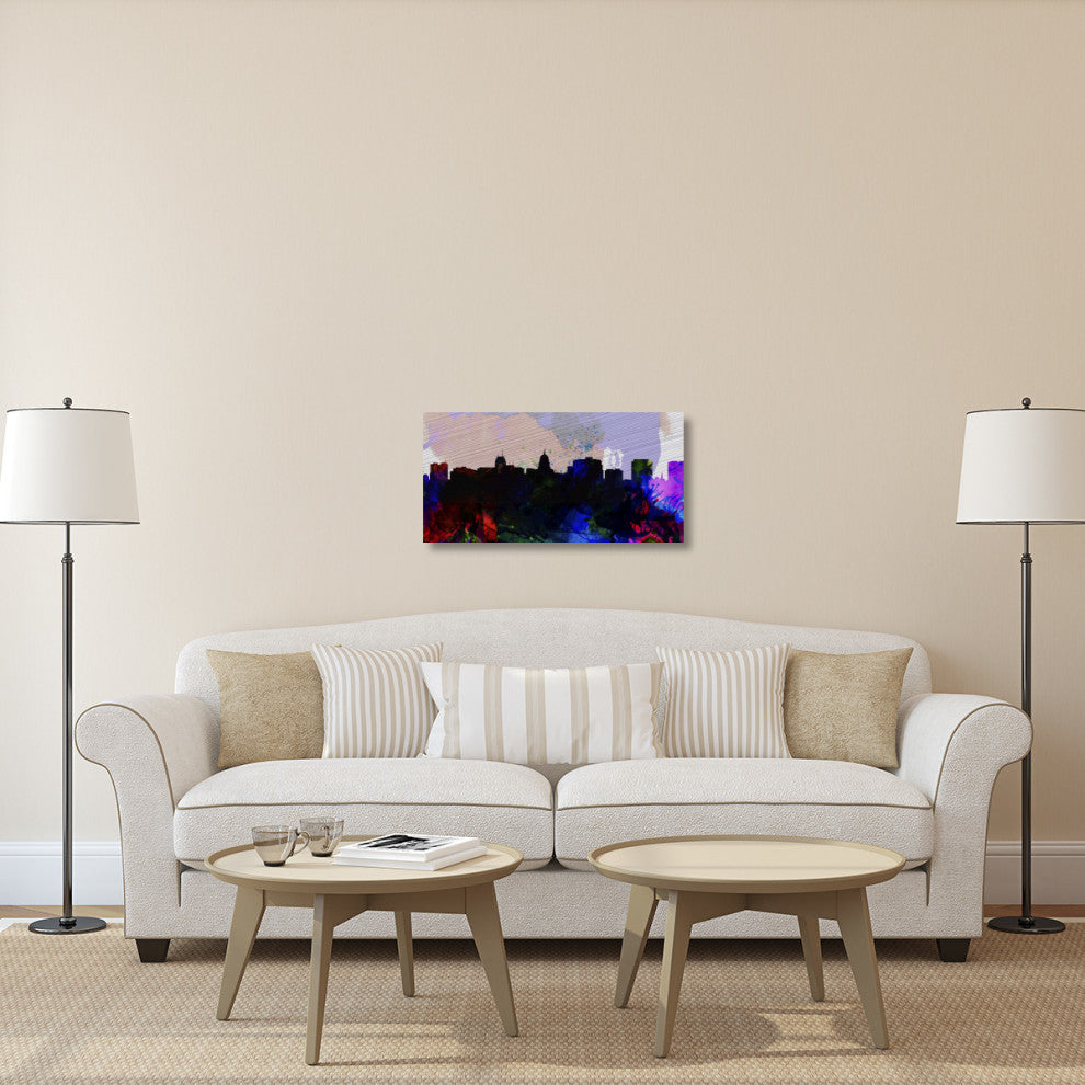"Madison City Skyline" Fine Art Print