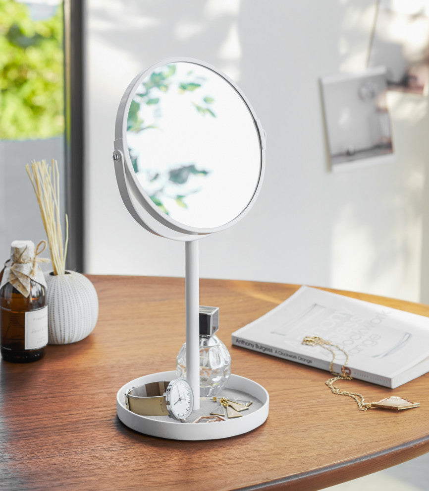 Tower Standing Mirror, White