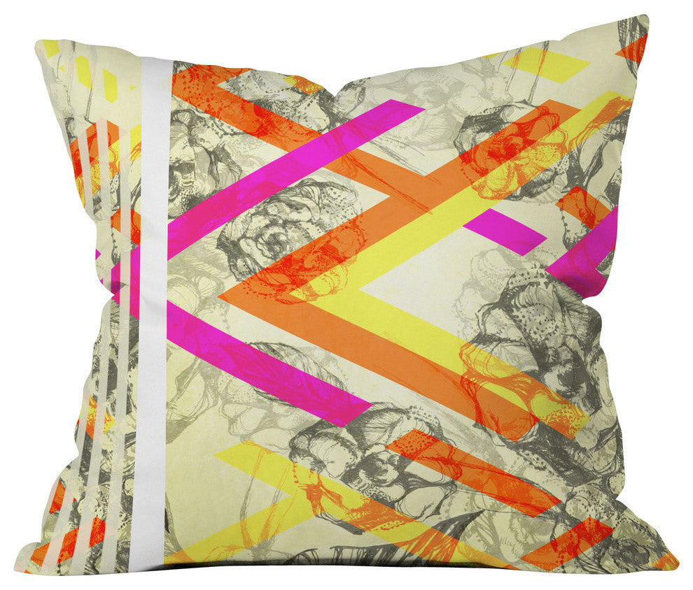 Pattern State Chevy Rose Outdoor Throw Pillow