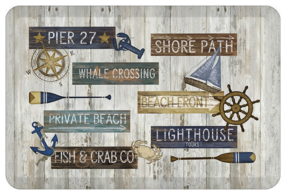Beach Front Kitchen Mat
