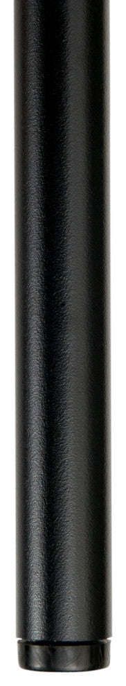 LeisureMod Devon Modern Outdoor Stackable Aluminum Dining Chair, Set of 4, Black