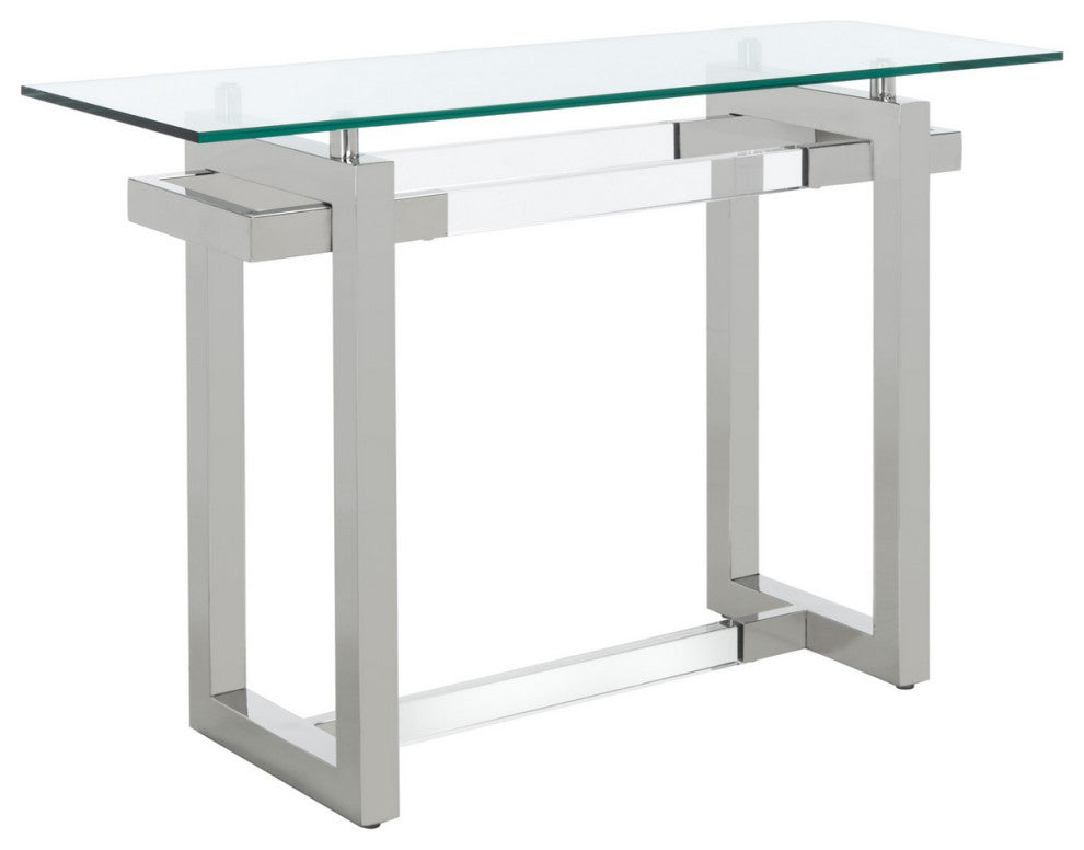Safavieh Montrelle Acrylic Console Table Silver