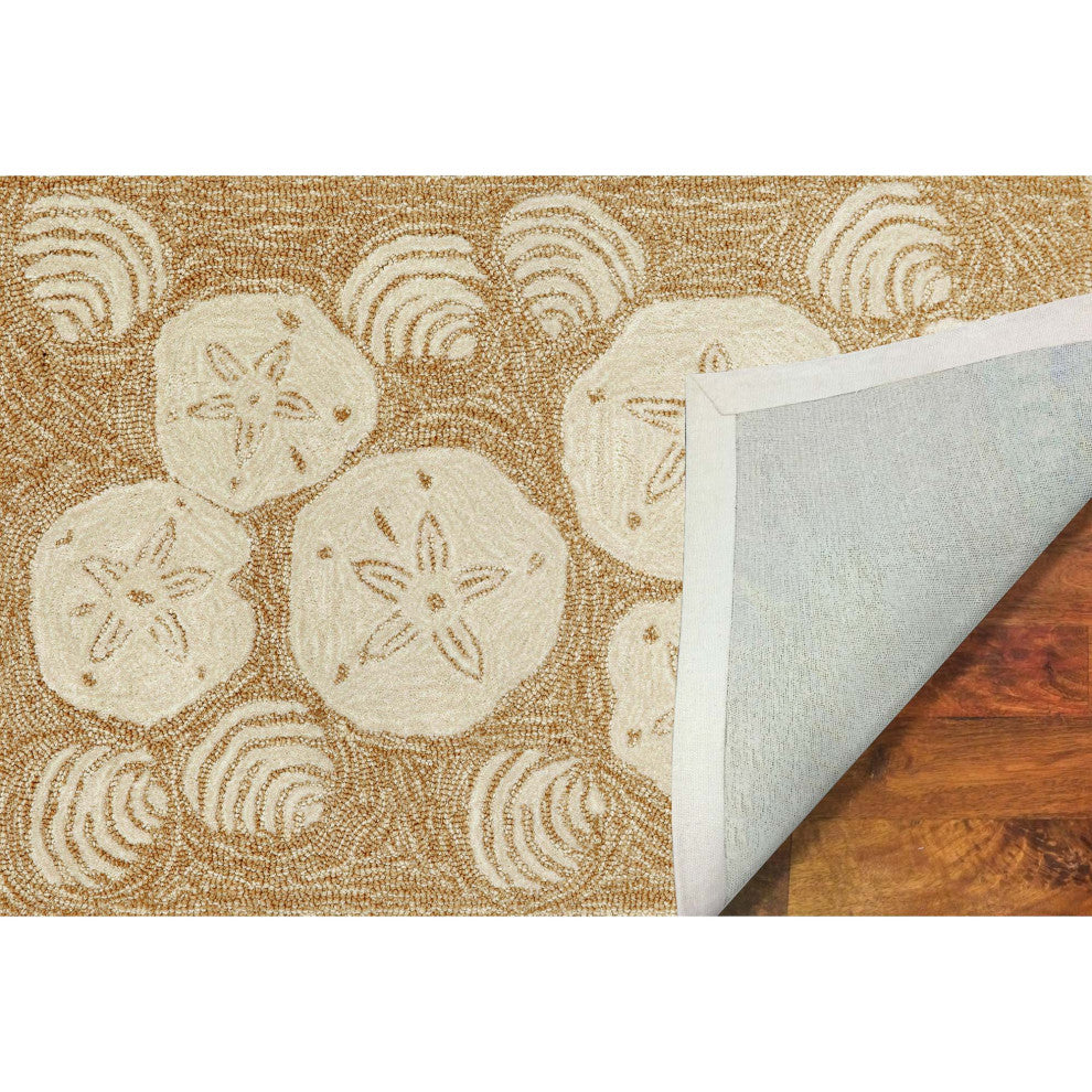 Frontporch Shell Toss Indoor/Outdoor Rug Natural 2'6x4'