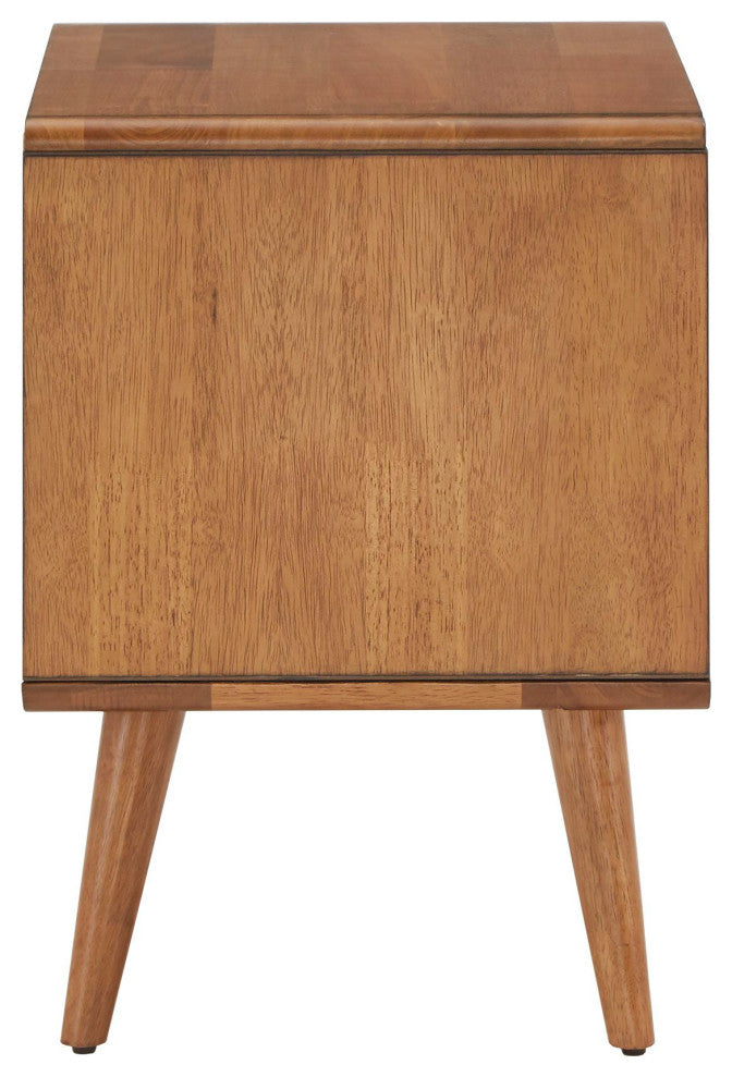Dexter Oak Finish 2-drawer Nightstand