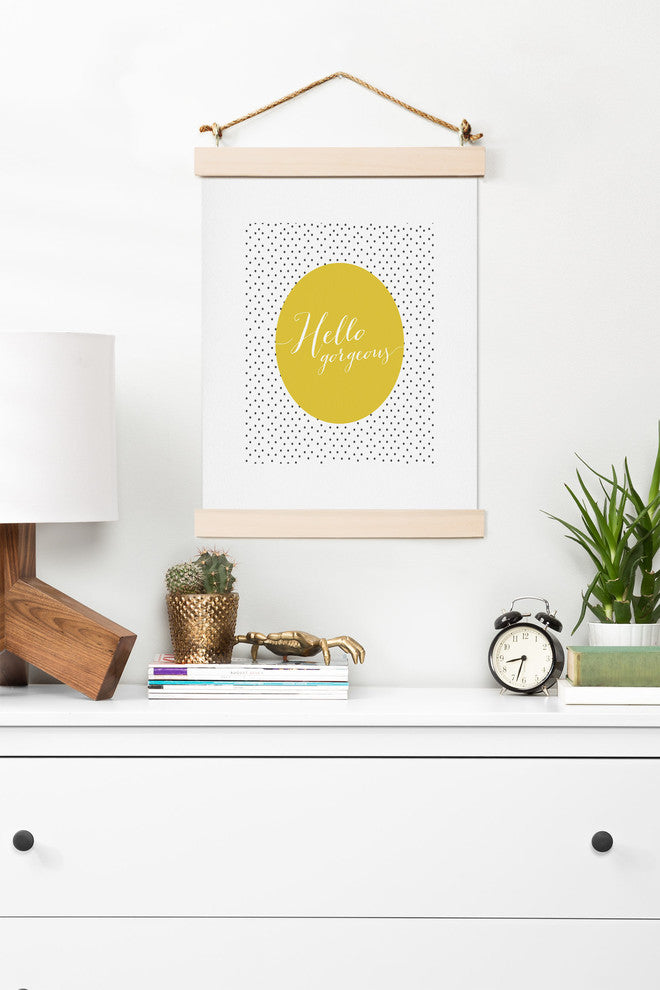 Deny Designs Allyson Johnson Hello Gorgeous Art Print