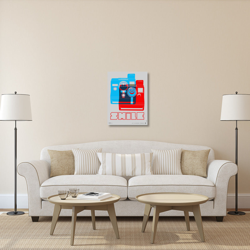 "Smile Polaroid" Poster Fine Art Print
