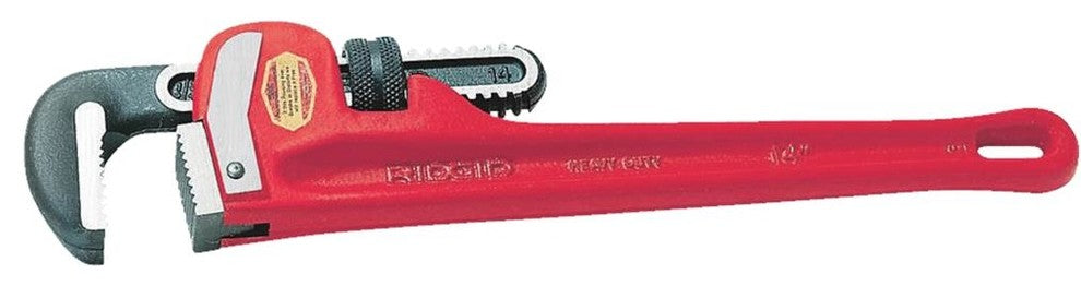 Ridgid® 31015 Heavy-Duty Straight Pipe Wrench, 12"