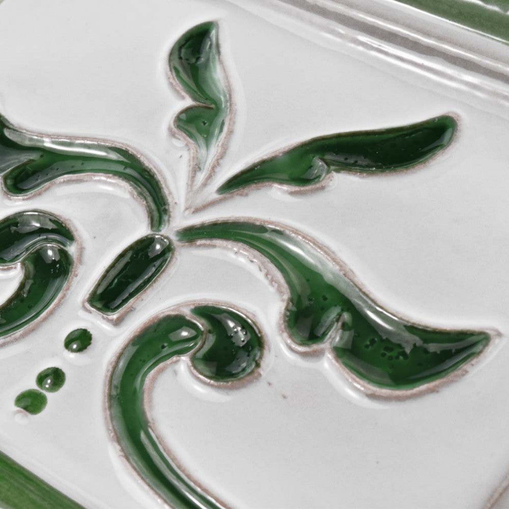Novecento Friso Evoli Verdin Ceramic Wall Trim
