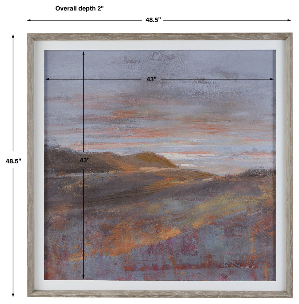Uttermost Dawn On The Hills Framed print