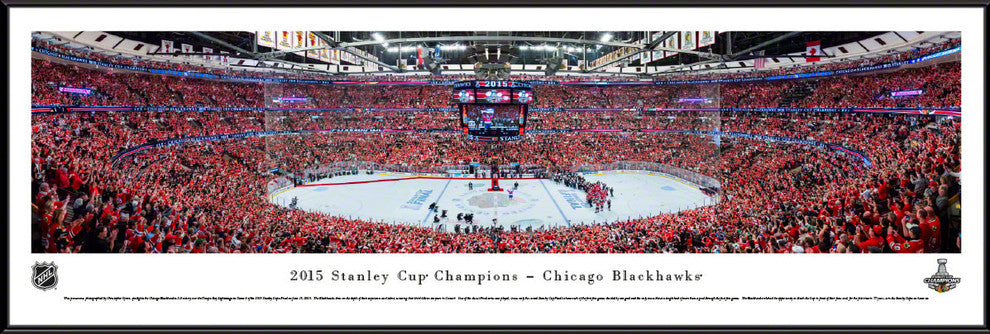 2015 Stanley Cup Champions, Chicago Blackhawks, Standard Frame