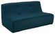 Modern Contemporary Living Room 4-Piece SetUpholstered Sectional Sofa Set Azure