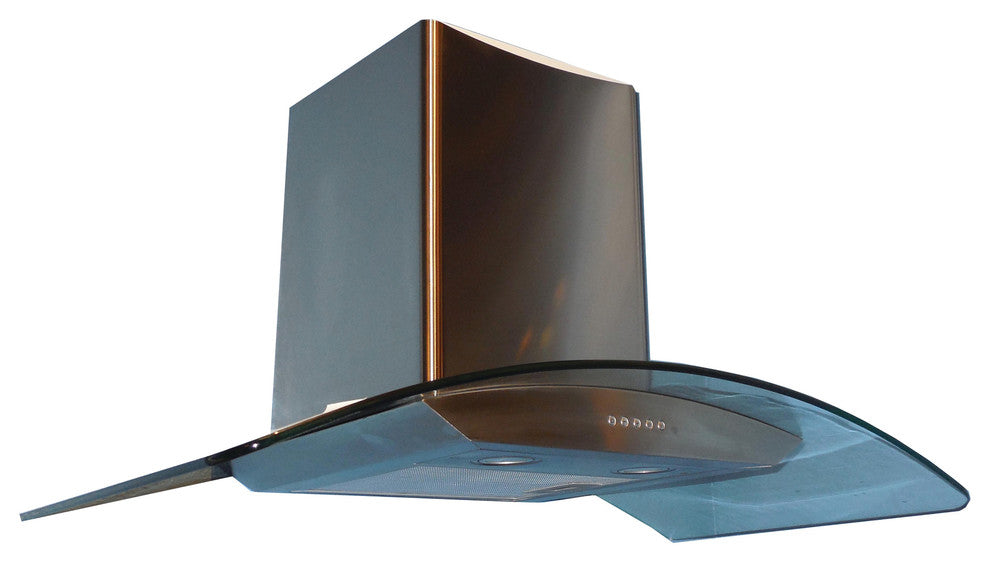 36" Canopy Hood, 600 CFM & Halogen Lighting