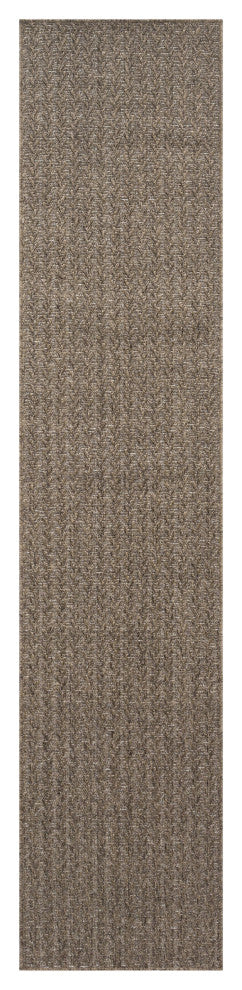 Nourison Tulum 2'2" x 8' Brown Outdoor Rug