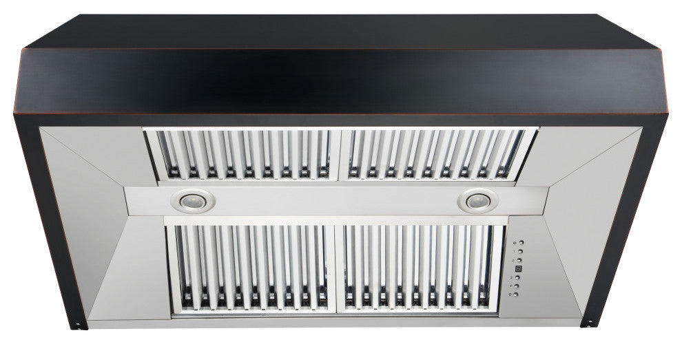 ZLINE 36 in. Under Cabinet Range Hood, Oil Rubbed Bronze, Outdoor, 8685B-36