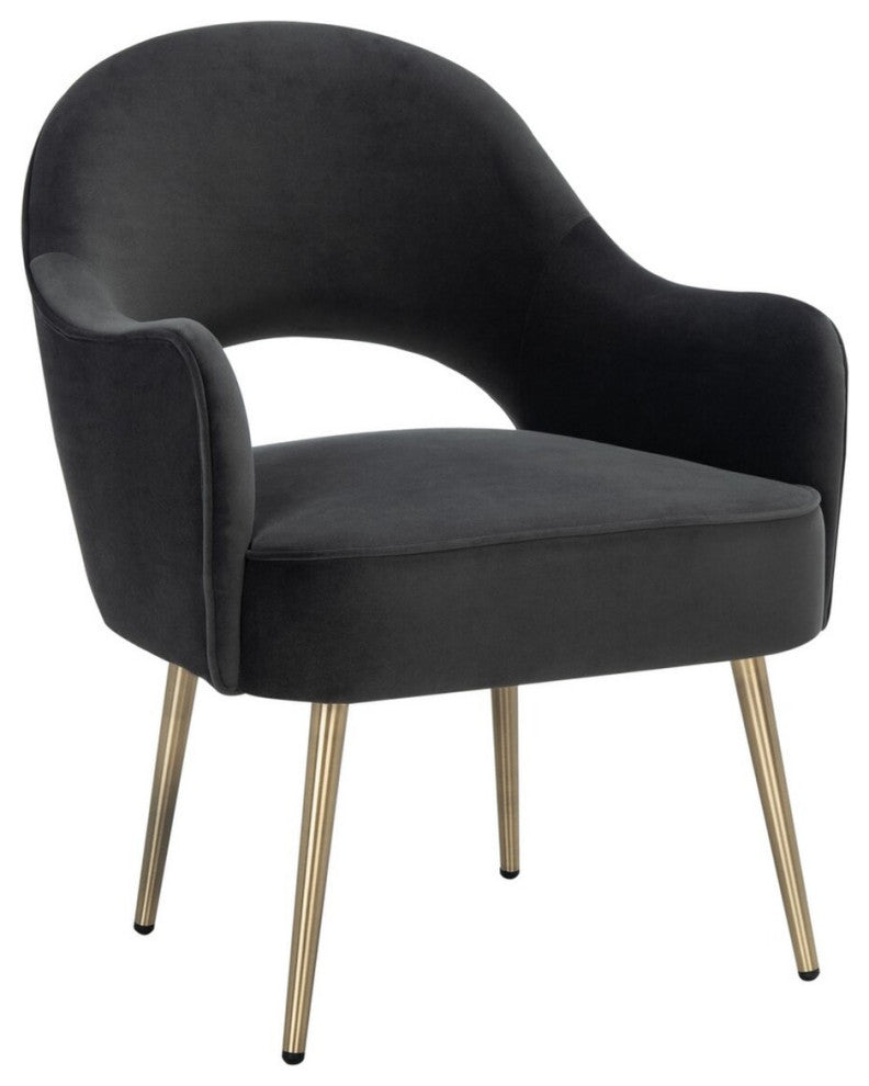 Safavieh Dublyn Accent Chair, Black