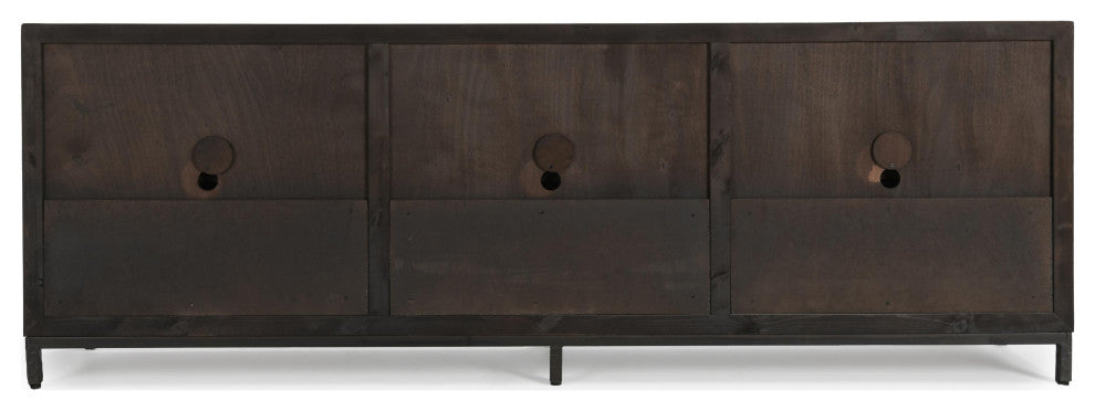 Lisbon Reclaimed Pine Wood Sideboard Buffet Cabinet