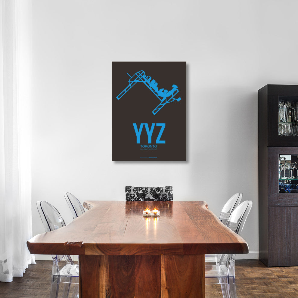 "YYZ Toronto Poster 1" Fine Art Print