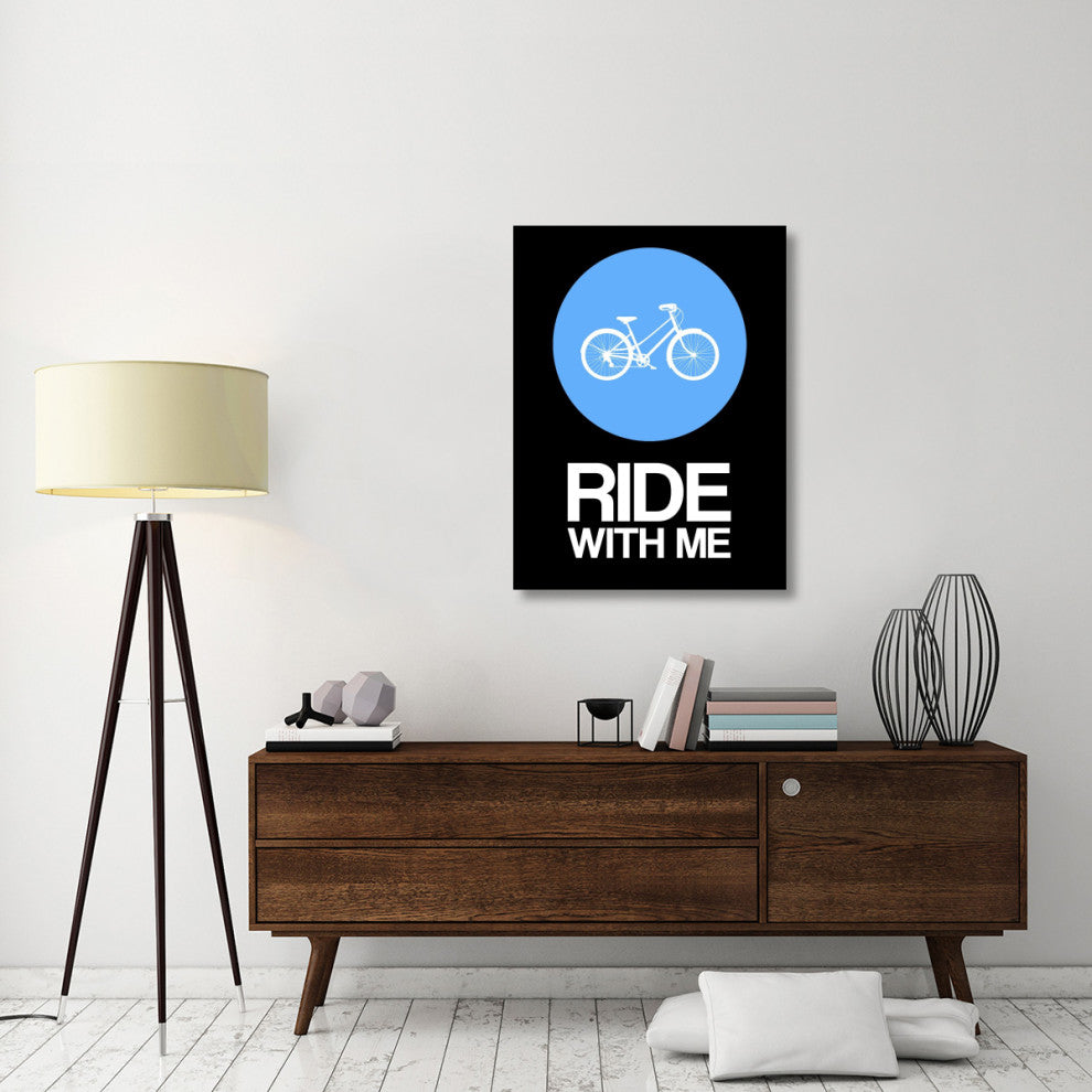 "Ride With Me Circle Poster 2" Fine Art Print