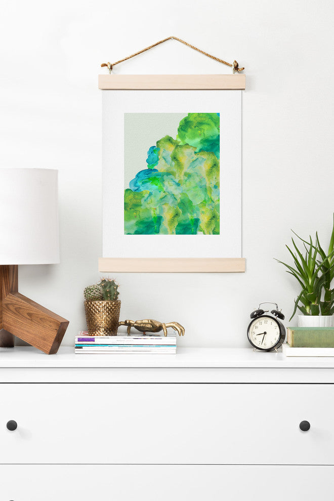 Deny Designs Viviana Gonzalez Watercolor Love 3 Art Print
