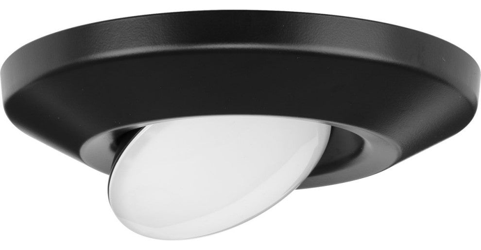 Intrinsic Collection 7" Black Flush Mount LED Adjustable Eyeball Ceiling Fixture