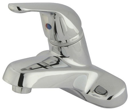 Kingston Brass Single-Handle 4" Centerset Bathroom Faucet, Polished Chrome