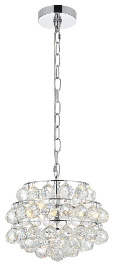 Seren 12" Pendant, Chrome