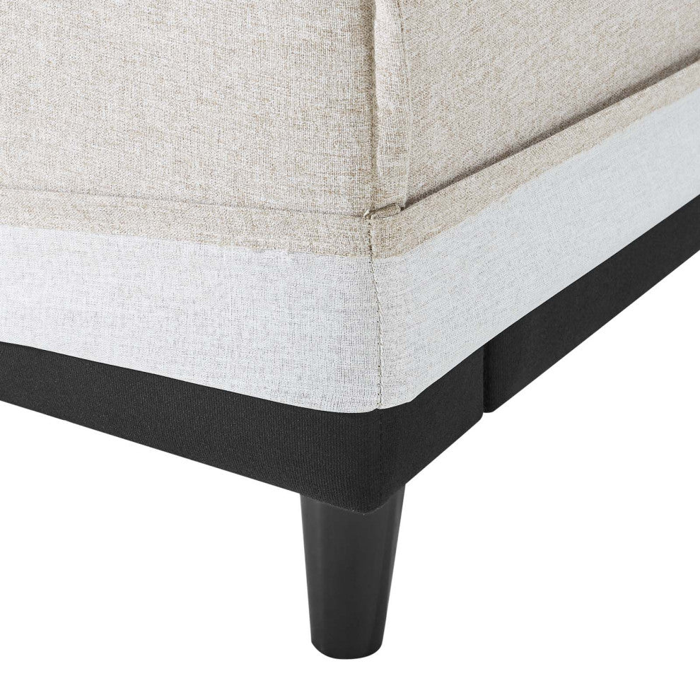 Avalon Slipcover Fabric Sofa, Beige