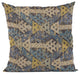 Plutus Blue Arrows Stripe Luxury Throw Pillow, 20"x26"