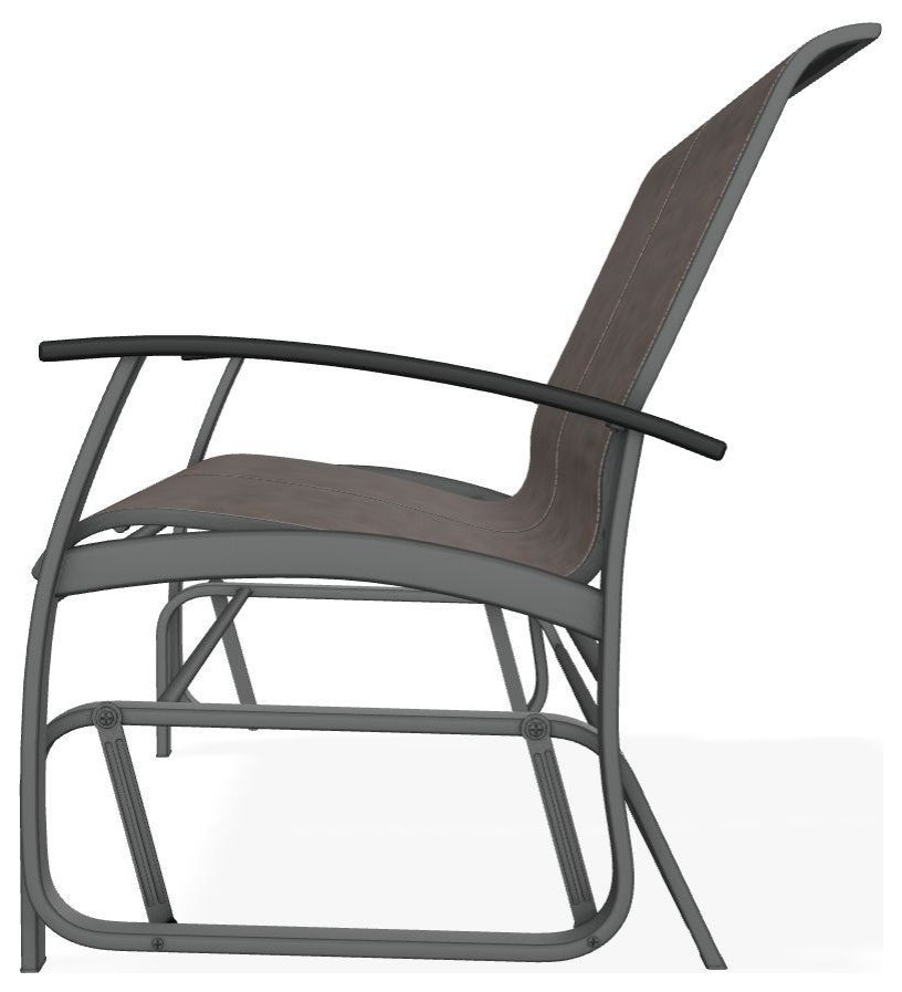 Belle Isle Sling 2-Seat Glider, James/Graphite