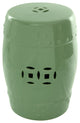 18" Celadon Porcelain Garden Stool