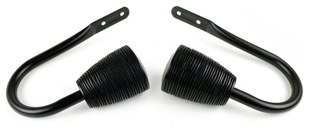 Anya Curtain Holdback, Pair, Black