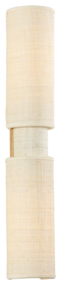 Troy Lighting Ashton Wall Sconce Vintage Gold Leaf