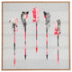 Deny Designs Iveta Abolina Coral Feathers Framed Wall Art