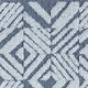 Nimes Diamond Tile Cascade Area Rug, Dark Blue, 7'10"x9'10"