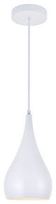 Nicholas 1-Light White Pendant