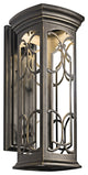 Kichler 49228OZLED LED Outdoor Wall Mount, Olde Bronze Finish