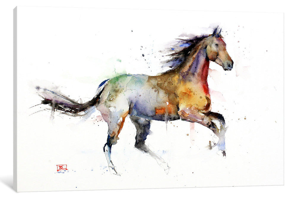 "Horse II" by Dean Crouser, 18x12x1.5"