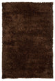 Dior Contemporary Area Rug, Brown and Black, 7'9"x10'6" Rectangle