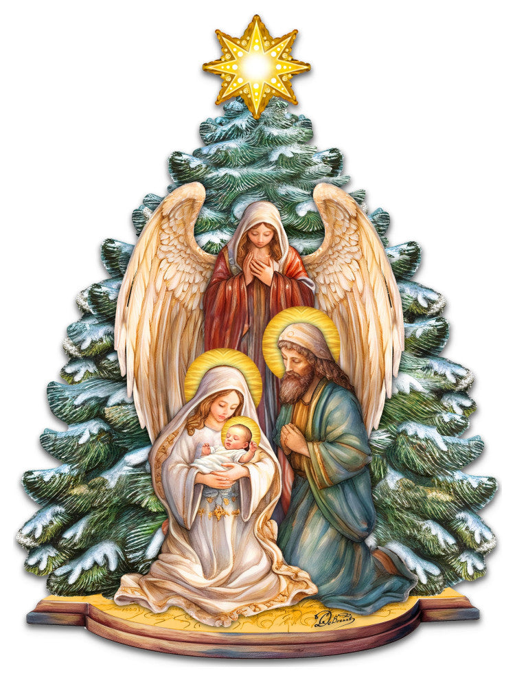 Holy Family Nativity Holiday Door Decor Christmas Decor