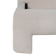 Nina Upholstered Platform Bed, Beige, Queen